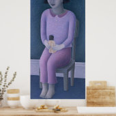 Poster Fille et poupée 2003 (Cuisine)