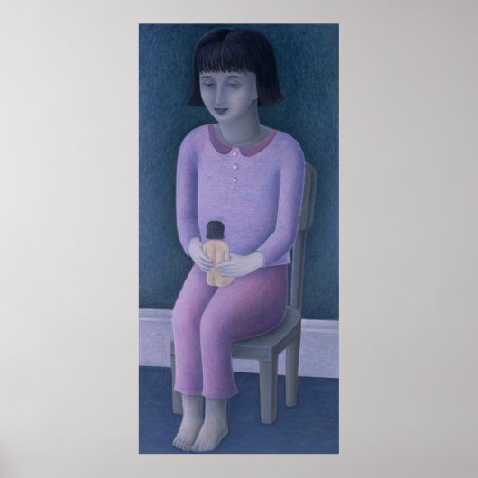 Poster Fille et poupée 2003 (Devant)