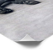 Poster Fille et son chien (Coin)