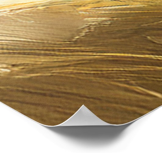 Poster Fille flottante avec ballons (Coin)