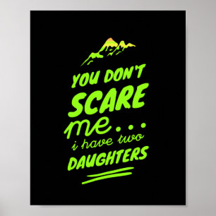 Poster Fille Funny mère cadeau de jour pour mère sa mère