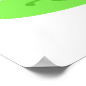 Poster fille golfeuse (Coin)