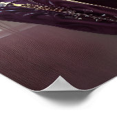 Poster Fille gothique Steampunk Yeux de couleur différent (Coin)