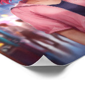 Poster fille intelligente (Coin)