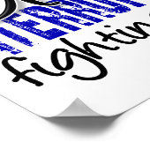 Poster Fille Interrompue 2 Colon Cancer (Coin)