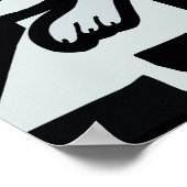 Poster Fille Jazzy (Coin)