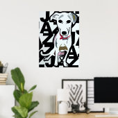 Poster Fille Jazzy (Bureau à domicile)