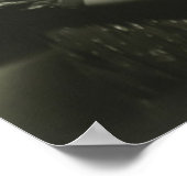 Poster Fille Jouant Piano (Coin)