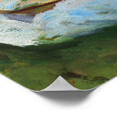 Poster Fille lue par un flux, Sargent 1888 (Coin)