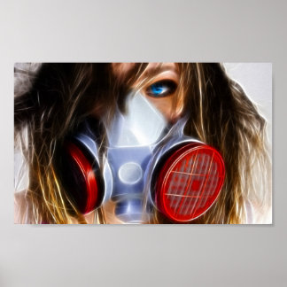 Poster fille maligne