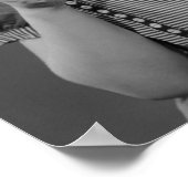 Poster Fille mange de glace crème (Coin)