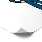 Poster Fille mécanique légère (Coin)