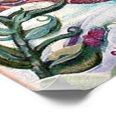 Poster Fille mère et enfant Imprimer (Coin)