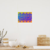 Poster Fille nomade (Cuisine)