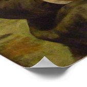 Poster Fille orpheline au cimetière par Eugene Delacroix (Coin)