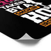 Poster Fille ouvrier de fer ami construction souder cadea (Coin)