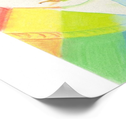 POSTER FILLE PRIDE (Coin)