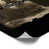 Poster Fille Sera Filles Sorcière Halloween Drôle Witchy  (Coin)