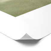 Poster Fille ski (Coin)