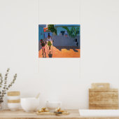 Poster Fille Skipping 1995 (Cuisine)