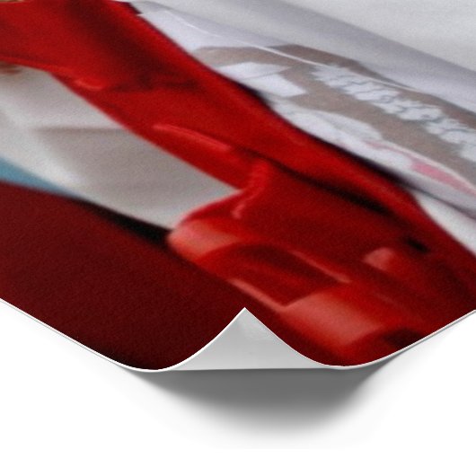 Poster Fille souriante (Coin)