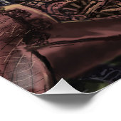 Poster Fille Steampunk (Coin)