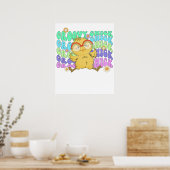 Poster fille super (2), rétro, vintage (Cuisine)