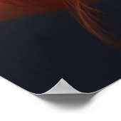 Poster Fille Super-Héros (Coin)