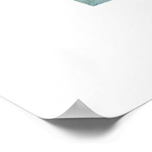 Poster fille sur cheval blanc (Coin)