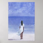 Poster Fille sur la plage 1995 (Devant)
