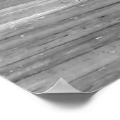 Poster Fille sur le long-bord (Coin)