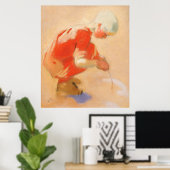 Poster Fille sur le sable, Helene Schjerfbeck (Bureau à domicile)