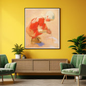 Poster Fille sur le sable, Helene Schjerfbeck