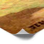 Poster Fille sur une aile (Coin)