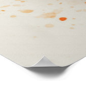 Poster Fille sur une aquarelle pivotante (Coin)