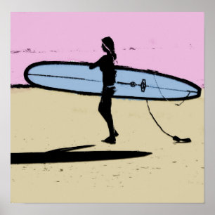 Poster fille surfer.jCopyright Karen J Williams