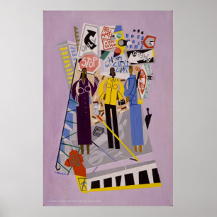 Poster Fille Talkin' après cinq