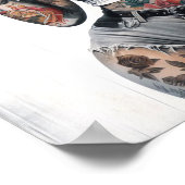 Poster Fille tatouée rétro (Coin)