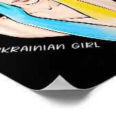 Poster Fille ukrainienne femmes (Coin)