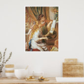 Poster Filles au piano, 1892 Pierre-Auguste Renoir (Cuisine)
