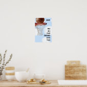 Poster Filles Basketball (Cuisine)