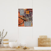 Poster filles basketteur équipe photos sports (Cuisine)