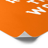 Poster Filles crosse (Coin)