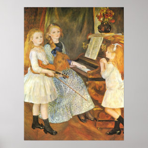Poster Filles de Catulle Mendes par Pierre Renoir