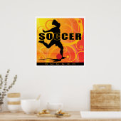 Poster filles de football3 (Cuisine)