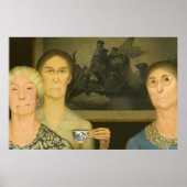 Poster Filles de la révolution par Grant Wood (Devant)