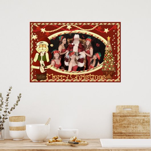 Poster Filles de Noël à coudre (Cuisine)