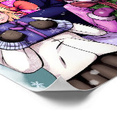 Poster Filles de Noël Anime (Coin)