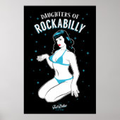 Poster Filles de Rockabilly (Devant)