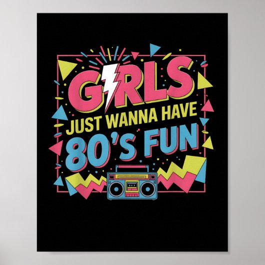 Poster Filles drôles veulent juste s'amuser Incroyable 70 (Devant)